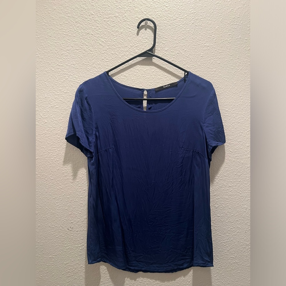 Quince Silk Blouse